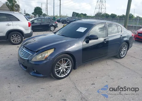 2010 Infiniti G37 Journey из США, поврежденный, VIN JN1CV6AP0AM201844
